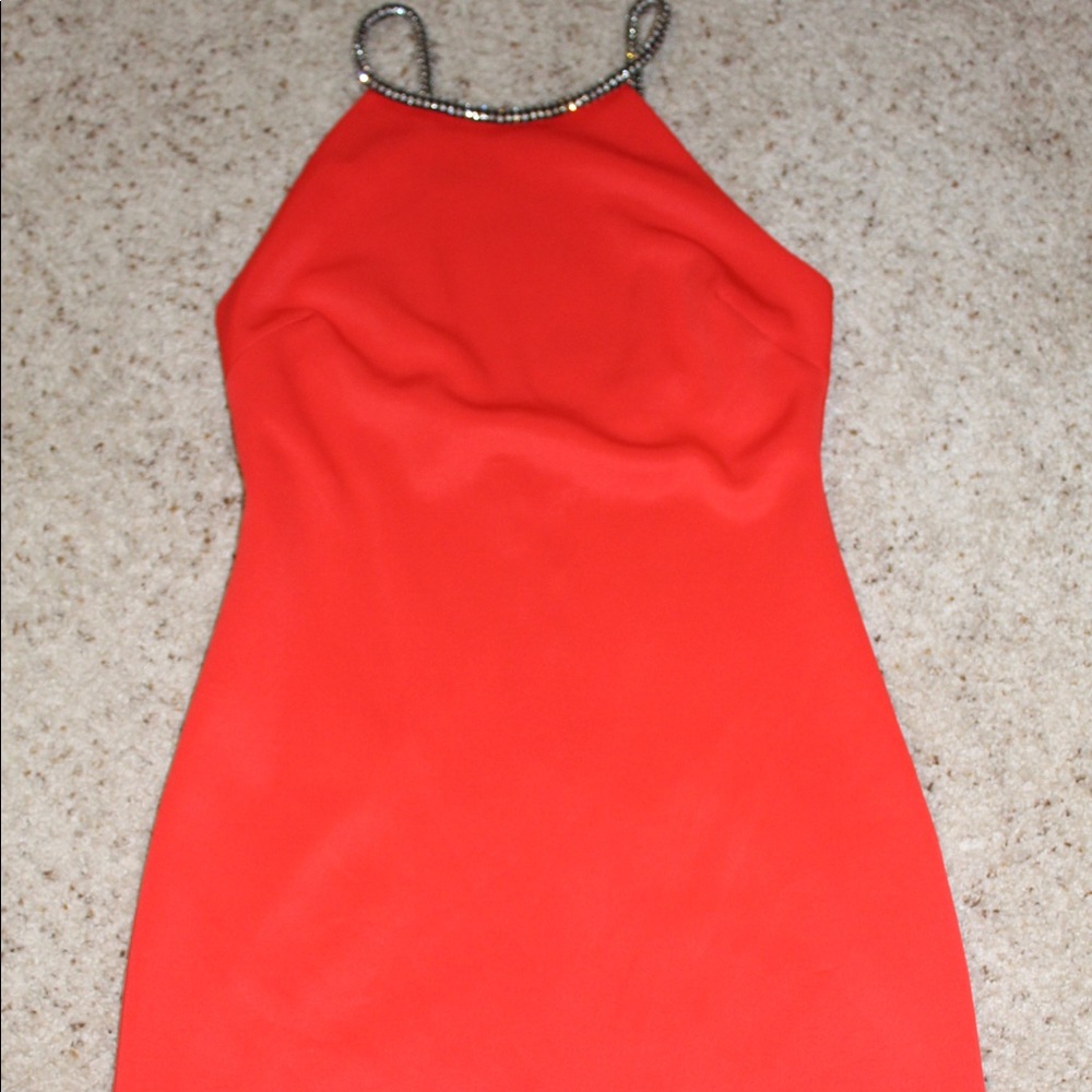 Tighter Fitting Coral Dress